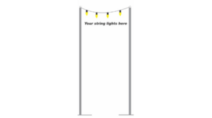 9ft Pole Lighting rental Fort Collins-Loveland, CO