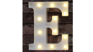 4' Marquee Letter "E"  rental Fort Collins-Loveland, CO