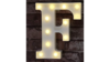 4' Marquee Letter "F"  rental in Fort Collins-Loveland, CO