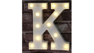 4' Marquee Letter "K"  rental Fort Collins-Loveland, CO