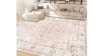 Antique Pink and White Area Rug rental in Lafayette, LA