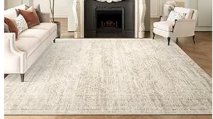 Beige and Cream Area Rug rental Lafayette, LA