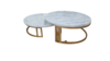 White Marbled Cake Stand Set |  rental in Fort Collins-Loveland, CO