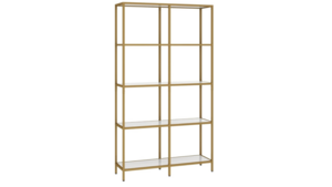 Gold and White Shelves rental Lafayette, LA