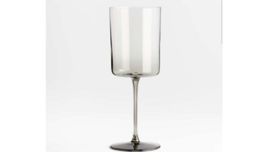 Grey Smoked Flat bottom Wine Glass  rental Fort Collins-Loveland, CO