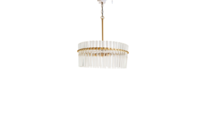 Modern Glass Chandelier rental Lafayette, LA