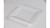 White Square Dinner Plate 10" rental in Austin, TX