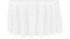 60x104" White Poly Linen  rental in Fort Collins-Loveland, CO