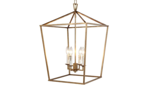 Gold Pendant Lantern rental Lafayette, LA
