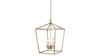 Gold, Lantern Frame Chandelier rental in Lafayette, LA