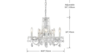 Maria Theresa Chandelier - Medium rental in Lafayette, LA