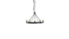 Black Iron Chandelier rental in Lafayette, LA