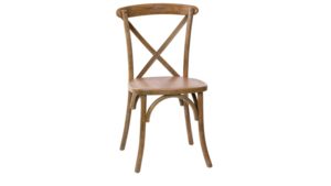 Oakwood Crossback Chair rental Austin, TX