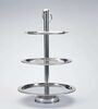 3-Tier Silver Cupcake Stand rental in Austin, TX