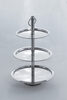 3-Tier Silver Cupcake Stand rental in Austin, TX