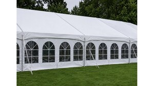8'X20' Window Tent Wall rental Austin, TX