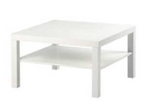 White Coffee Table rental Austin, TX