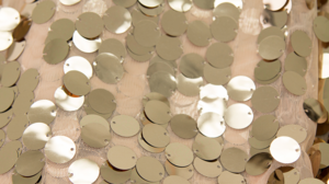 Payette Sequin - Champagne - 132 Rnd rental San Antonio, TX