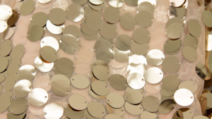 Payette Sequin - Champagne - 90x156 rental San Antonio, TX
