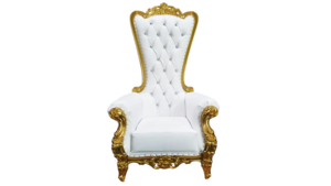 Gold King/Queen Chair (1 Chair) rental Austin, TX