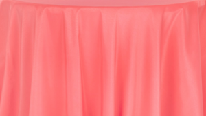 Polyester - Coral - 96 Rnd rental San Antonio, TX