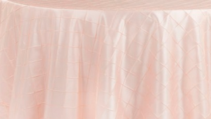 Pintuck - Blush - 96 Rnd rental San Antonio, TX