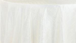 Pintuck - Ivory - 120 Rnd rental San Antonio, TX