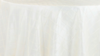 Pintuck - Ivory - 132 Rnd rental in San Antonio, TX