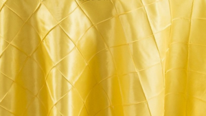 Pintuck - Canary Yellow - Napkin rental San Antonio, TX