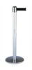 Chrome Retractable Stanchion with Black Cord rental in Austin, TX