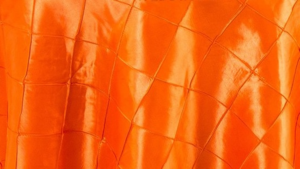 Pintuck - Hot Orange - Napkin rental San Antonio, TX