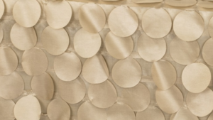 Petal Taffeta - Champagne - 6 x 108 (Sash) rental San Antonio, TX