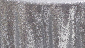 Glitz Sequin - Silver - 54x54 rental San Antonio, TX