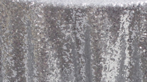 Glitz Sequin - Silver - 72x72 rental San Antonio, TX