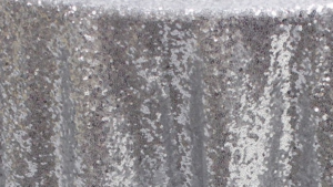 Glitz Sequin - Silver - 90x90 rental San Antonio, TX