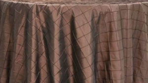 Pintuck - Chocolate - Napkin rental San Antonio, TX