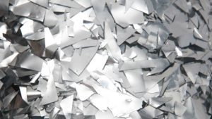 Confetti Per Pound - Single METALLIC Color: Silver rental San Antonio, TX