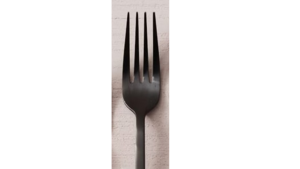 Flatware - Black - Salad Fork rental San Antonio, TX