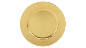 Charger - Gold Gloss Smooth 13" Acrylic - Inclu... rental San Antonio, TX