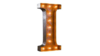 Marquee Letter - I - 3ft- Rustic rental in San Antonio, TX