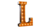 Marquee Letter - L - 3ft- Rustic rental in San Antonio, TX