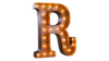 Marquee Letter - R - 3ft- Rustic rental in San Antonio, TX