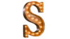 Marquee Letter - S - 3ft- Rustic rental in San Antonio, TX