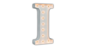 Marquee Letter - I - 3ft- WHITE GLOSS rental San Antonio, TX