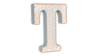 Marquee Letter - T - 3ft- WHITE GLOSS rental in San Antonio, TX