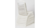 Chair Cover - Ivory - Rouched rental in San Antonio, TX