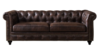 Brown Leather Lounge - Tufted Sofa with Brass S... rental in San Antonio, TX