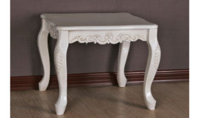 End Table - White Vintage rental San Antonio, TX