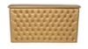 Bar - Gold Leather Tufted Bar - 8ft rental in San Antonio, TX