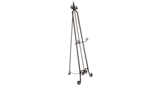 Easel - 5ft Wrought Iron - Floor Standing rental San Antonio, TX